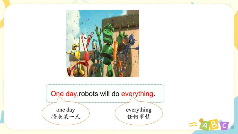 Module 3 Unit 1 Robots will do everything 课件+教案+练习07