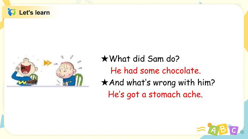 Module 10 Unit 2 Sam had lots of chocolate 课件第8页