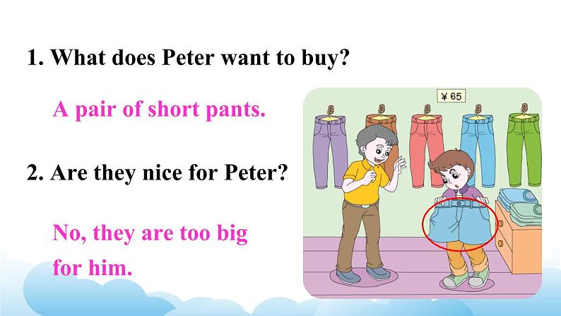 人教精通版英语五下 Unit 2 Can I help you Lesson 11 课件08