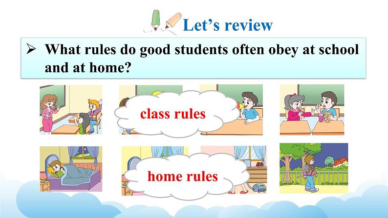 人教精通版英语五下 Unit 3 We should obey the rules Lesson 17 课件04