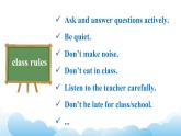 人教精通版英语五下 Unit 3 We should obey the rules Lesson 17 课件