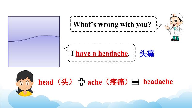 人教精通版英语五下 Unit 4 What 's wrong with you Lesson 22 课件第7页