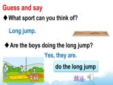 人教精通版英語五下 Unit 6 We're watching the games Lesson 36 課件