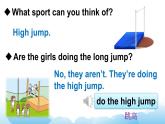 人教精通版英語五下 Unit 6 We're watching the games Lesson 36 課件