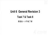 人教精通版英语六下 Unit 6 Task 7&8 课件