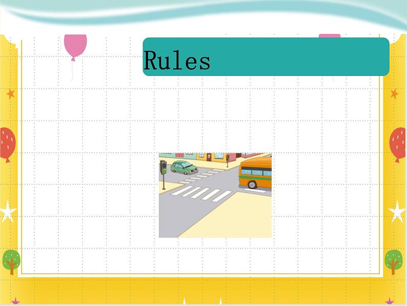 二年级下册英语-Module3 Unit 2 Rules  牛津上海版(共14张PPT)课件+教案01