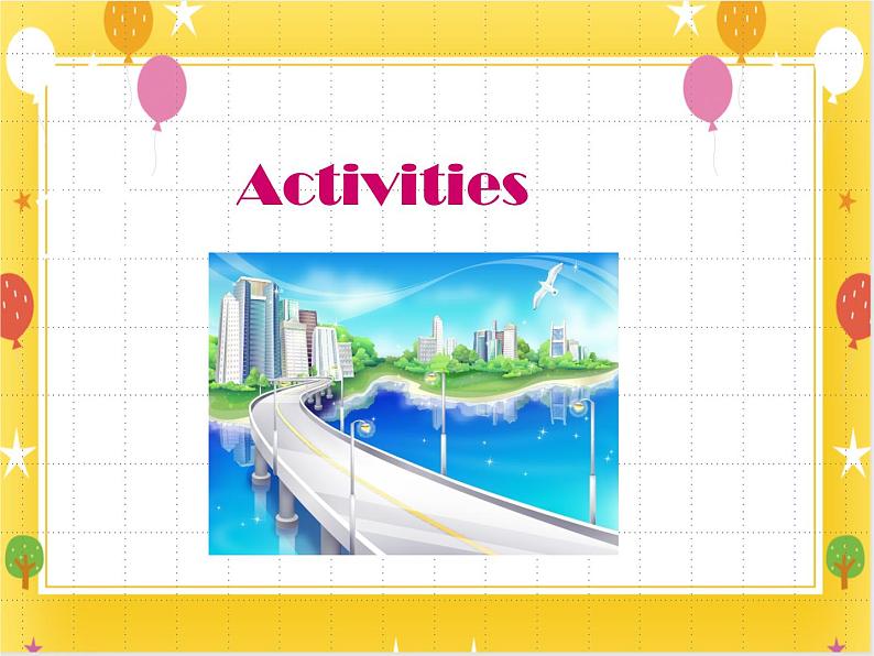 二年级下册英语-Module4 Unit 1 Activities  牛津上海版(共11张PPT)课件+教案01