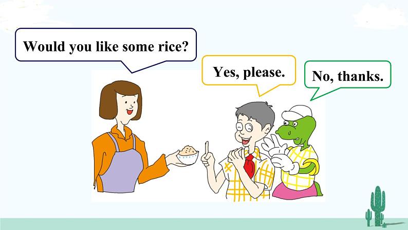 冀教英语3年级下册 Unit 3  Again, please PPT课件04