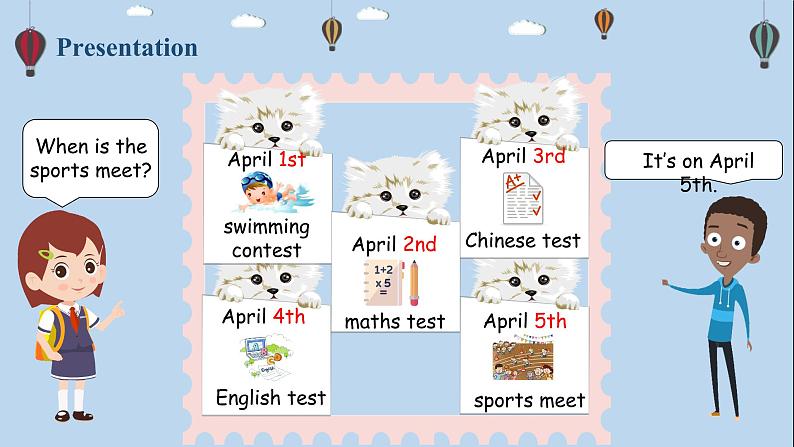 人教版PEP五年级英语下册 Unit4 A2 let's learn 课件07