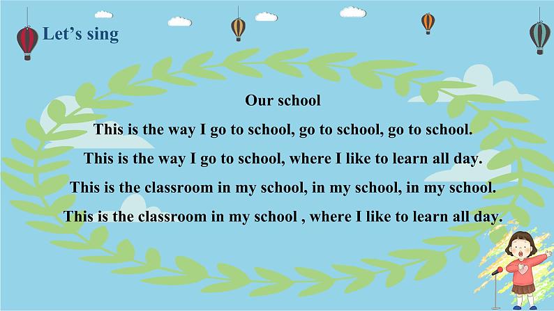 人教版英语4年级下册 unit 1  B1  PPT课件+教案03