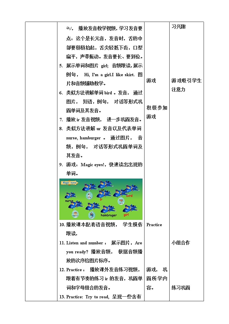 人教版英语4年级下册 unit 2  A3  PPT课件+教案02