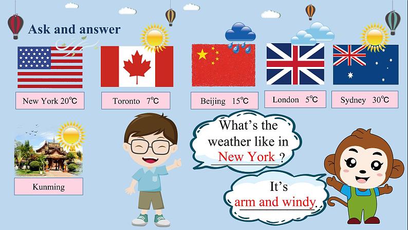 人教版英语4年级下册 unit 3  B3  PPT课件+教案04