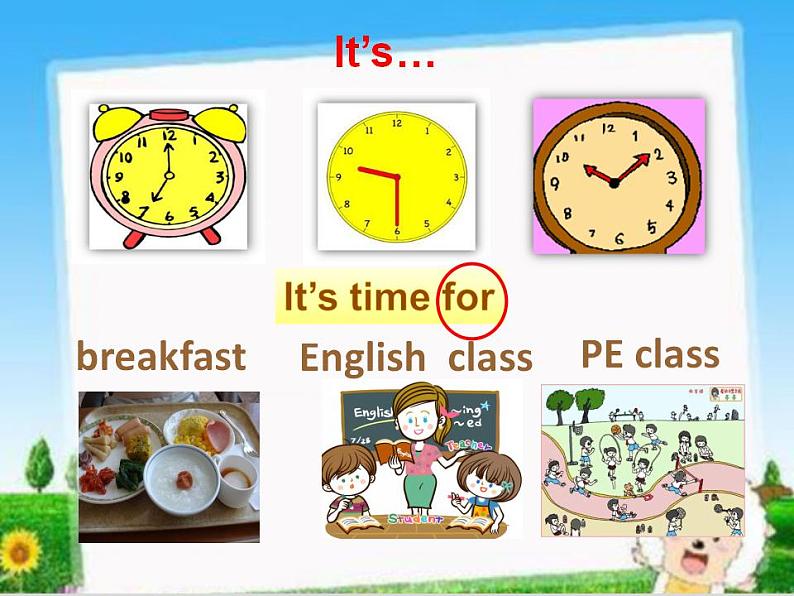 人教版（PEP）Unit2Whattimeisit？PartBLet’slearn（课件） 英语四年级下册04