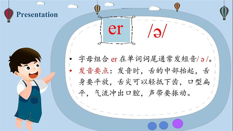 人教版PEP四年级英语下册 unit 1 A3 Let 's spell 课件第8页