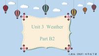 四年级下册Unit 3 Weather Part B教学ppt课件