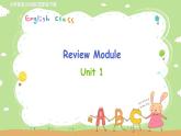 外研英语4年级下册 Review ModuleUnit 1 PPT课件+教案