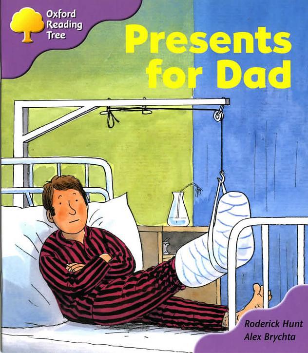 32-Level 1+-Presents for Dad（More First Sentences A）（带练习册）课件PPT第1页