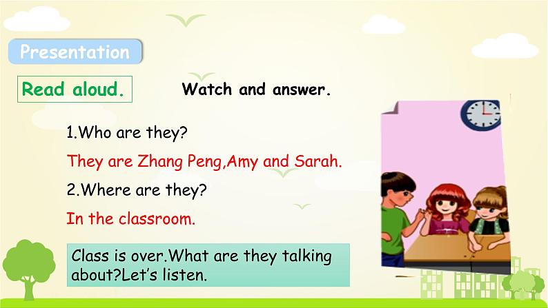 Recycle 2 第1课时第8页