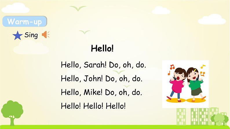 人教英语3年级下册 Unit 1  第1课时 PPT课件+教案02