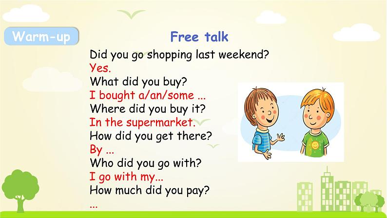 人教英语6年级下册 Recycle第2课时 PPT课件+教案02