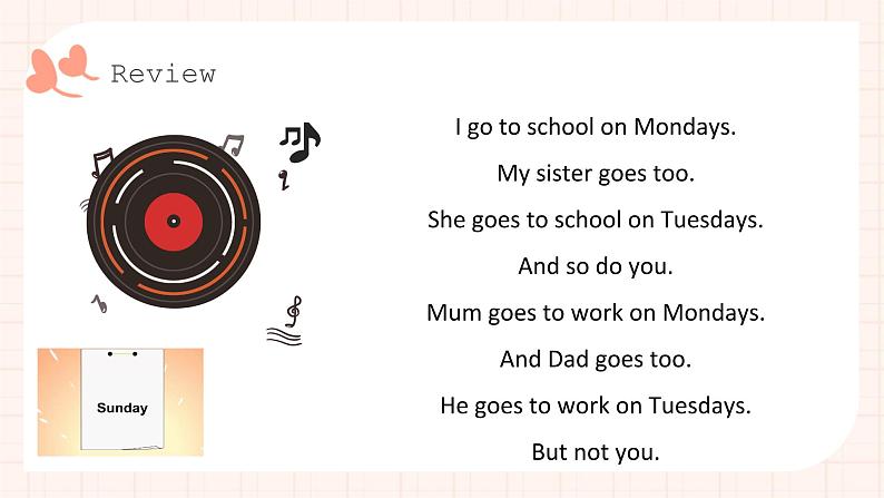 Module 6 Unit 1 What do you do on Sundays. （2课时）课件+教案+同步练习03