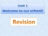 人教精通版（三年级起点）Unit1Welcometoourschool!Revison（课件） 英语五年级下册