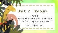 小学英语人教版 (PEP)三年级上册Unit 2  Colours Part B精品教学课件ppt