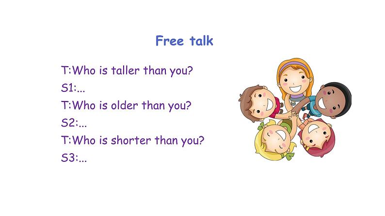 人教PEP版·六年级下册Unit1 How tall are you Part B Let’s try，Let’s talk课件PPT03