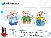 三年级下册英语课件- M4 Unit 12 Three little pigs 课件+素材（3个课时）牛津上海版