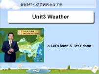 人教版 (PEP)四年级下册Unit 3 Weather Part A教学ppt课件