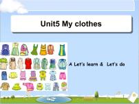 小学英语人教版 (PEP)四年级下册Unit 5 My clothes Part A教学ppt课件