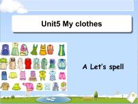 小学英语人教版 (PEP)四年级下册Unit 5 My clothes Part A教学ppt课件