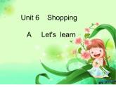 人教版小学英语四年级下册Unit 6 Shopping A Let's learn课件PPT