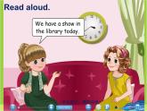 人教版小学英语四年级下册Recycle1__Read__aloud教学课件