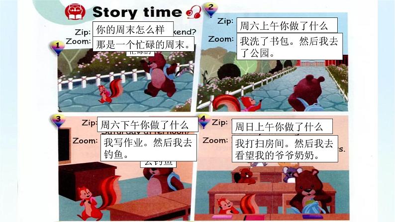 Unit2 Last weekend,PartC（课件）六年级英语下册同步（人教PEP版）08