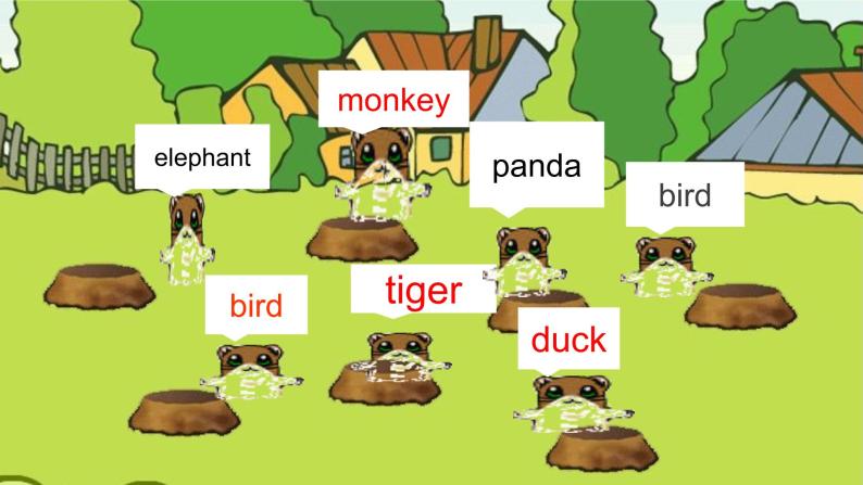 小学英语人教版 (PEP)三年级下册Unit 3 At the zoo Part A课前预习ppt课件-教习网|课件下载