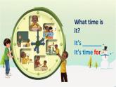 Unit 2 What time is it Part B let’s learn（课件）-2021-2022学年人教版四年级英语下册 （共23张PPT）