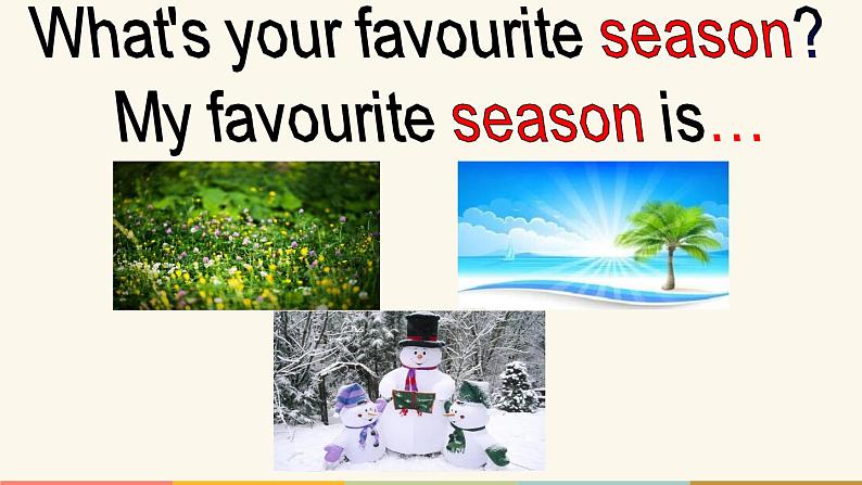 Unit 2 My favourite season A Let's learn课件（共32张PPT）05