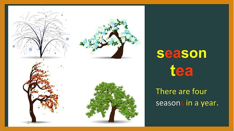 Unit 2 My favourite season Part A let 's learn 课件（共25张PPT）第3页