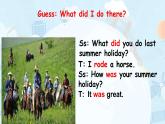 Unit 3 Where did you go B Let’s learn 课件（共29张PPT）-2021-2022学年人教版六年级英语下册