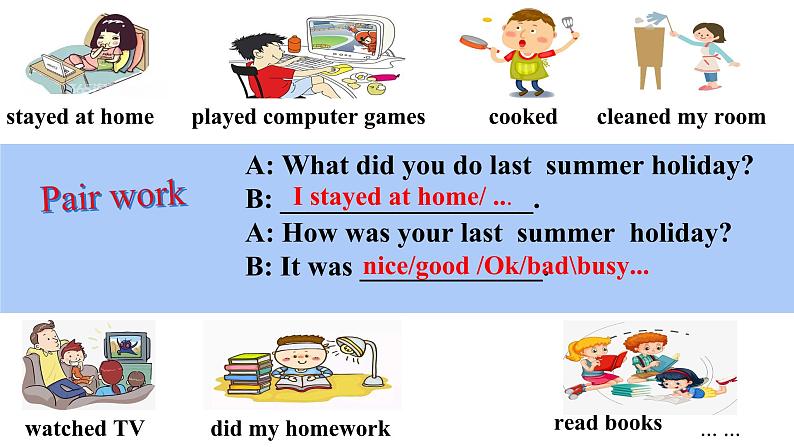 Unit 3 Where did you go B Let’s learn 课件（共29张PPT）-2021-2022学年人教版六年级英语下册第6页