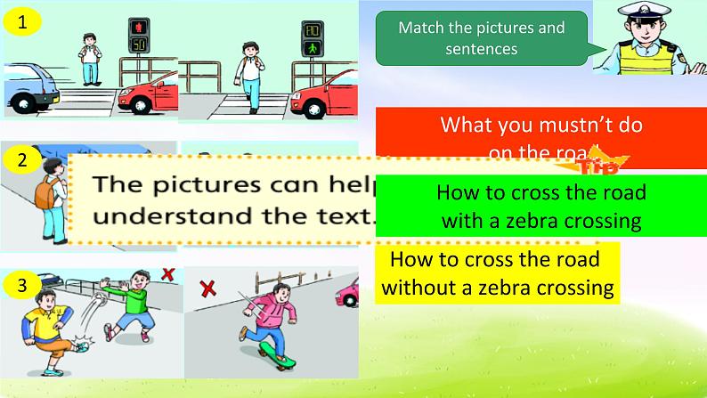 译林版六下英语课件Unit 4 Road safety 课件 3第4页
