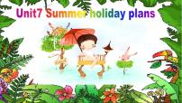 小学英语新版-牛津译林版六年级下册Unit 7 Summer holiday plans课堂教学课件ppt