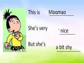 外研版一起小学英语三下《Module 1Unit 1 She’s very nice.》PPT课件 (2)