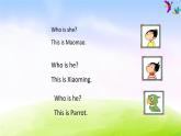 外研版一起小学英语三下《Module 1Unit 1 She’s very nice.》PPT课件 (3)