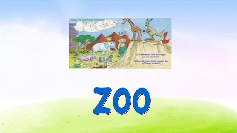 外研版一起小学英语三下《Module 3Unit 1 We'll go to the zoo.》PPT课件 (2)05