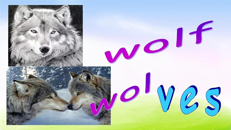 外研版一起小学英语四下《Module 3Unit 1 He shouted “ Wolf, wolf!”》PPT课件 (2)【03