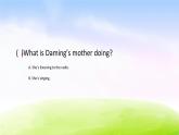 外研版（一起）二下Module 2《Unit 1 She’s listening to the radio》ppt課件3