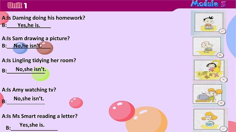 外研版（一起）二下Module 3《Unit 1 Sam isn’t tidying his room》ppt课件301