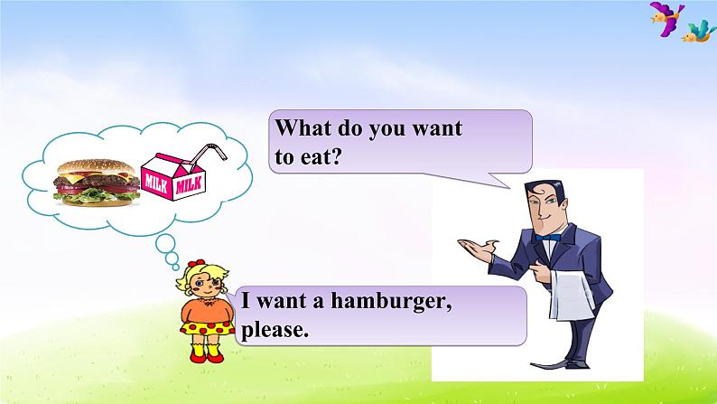 外研版一起小学英语六下《Module 1Unit 2 What do you want to eat》PPT课件 (4)08